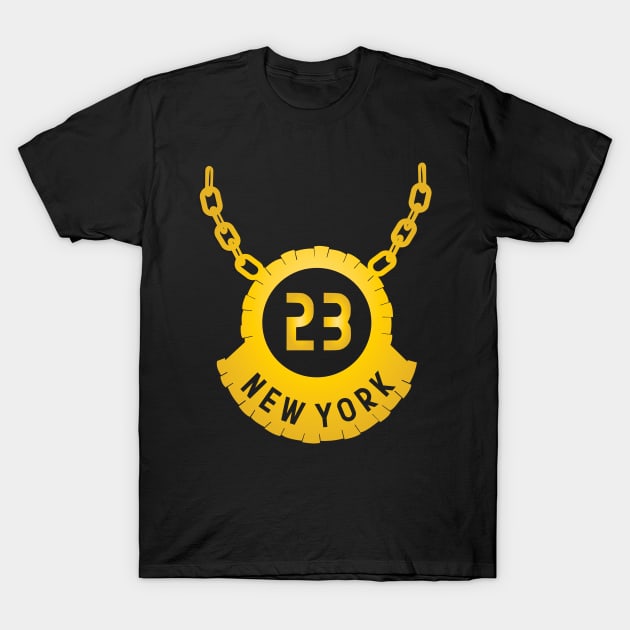 New york 23 T-Shirt by mypointink